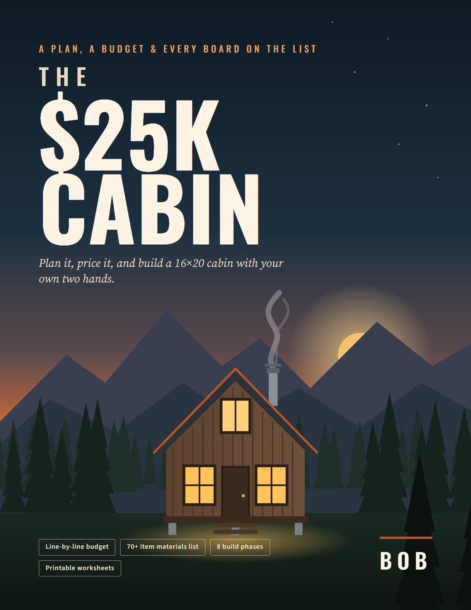 The $25K Cabin guide cover